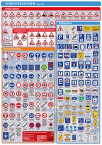 Abbildung von: Lernposter Verkehrszeichen - Rana Lernverlag