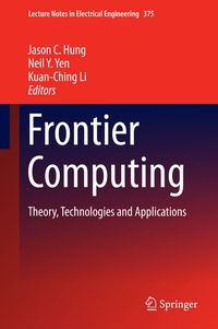 Enlarge image Cover: Frontier Computing - Springer