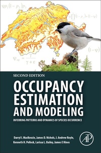 Enlarge image Cover: Occupancy Estimation and Modeling - Academic Press
