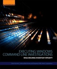 Abbildung von: Executing Windows Command Line Investigations - Syngress