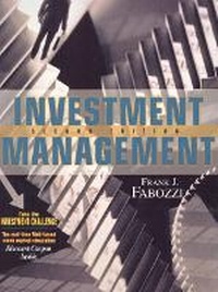 Enlarge image Cover: Investment Management - Pearson
