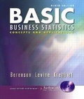 Cover: Basic Business Statistics and Student CD-ROM - Pearson