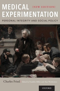 Enlarge image Cover: Medical Experimentation - Oxford University Press Inc