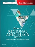 Cover: Brown's Regional Anesthesia Review - Elsevier