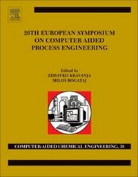 Enlarge image Cover: 26th European Symposium on Computer Aided Process Engineering: Volume 38 - Elsevier