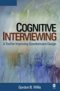 Cover: Cognitive Interviewing - SAGE Publications Inc