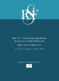 Cover: RSF: The Russell Sage Foundation Journal of the Social Sciences - Russell Sage Foundation