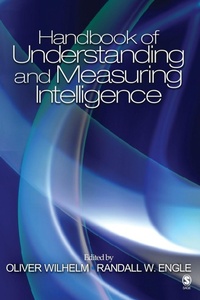 Enlarge image Cover: Handbook of Understanding and Measuring Intelligence - SAGE Publications Inc