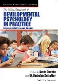 Cover: The Wiley Handbook of Developmental Psychology in Practice - Implementation and Impact - Wiley