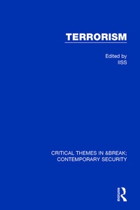 Enlarge image Cover: Terrorism (IISS) - Routledge