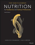 Cover: Nutrition for Foodservice and Culinary Professionals, Student Study Guide - Wiley