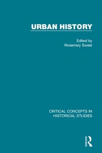 Enlarge image Cover: Urban History - Routledge