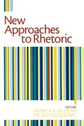 Cover: New Approaches to Rhetoric - SAGE Publications Inc