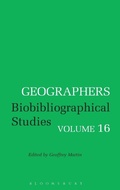 Cover: Geographers: v. 16 - Mansell Publishing
