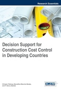 Cover: Decision Support for Construction Cost Control in Developing Countries - Idea Group,U.S.