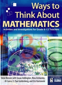 Enlarge image Cover: Ways to Think About Mathematics - SAGE Publications Inc