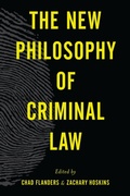 Cover: The New Philosophy of Criminal Law - Rowman & Littlefield Publishers
