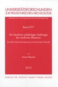 Cover: Die Standorte unbefestigter Siedlungen der n&ouml;rdlichen Elbslawen - Habelt, R