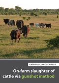 Cover: On-farm slaughter of cattle via gunshot method - Shaker