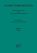 Cover: Ugarit-Forschungen. Jahrbuch / Ugarit-Forschungen - Ugarit
