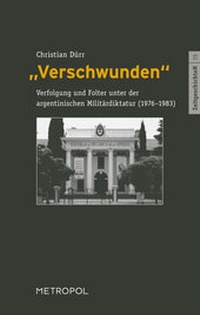 Enlarge image Cover: "Verschwunden" - Metropol-Verlag