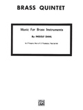 Cover: Music for Brass Instruments - Warner Bros. Publications Inc.,U.S.