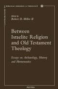 Cover: Between Israelite Religion and Old Testament Theology - Peeters Publishers