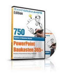 Abbildung von: PowerPoint Baukasten 365+ - Handgezeichnete Edition (2023) - Mit über 750+ kunstvollen PowerPoint Vorlagen - FuturePaceMedia