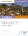 Cover: WJEC/Eduqas AS/A-level Geography Student Guide 1: Changing Places - Philip Allan Updates