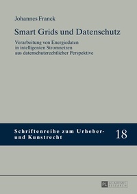 Abbildung von: Smart Grids und Datenschutz - Peter Lang Verlag