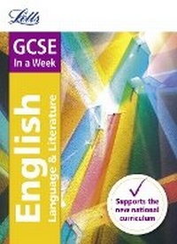 Enlarge image Cover: GCSE 9-1 English In a Week - Letts Educational