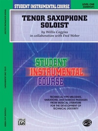 Enlarge image Cover: Student Instrumental Course: Tenor Saxophone Soloist, Level I - Warner Bros. Publications Inc.,U.S.