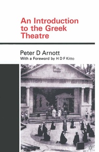 Enlarge image Cover: An Introduction to the Greek Theatre - Palgrave Macmillan