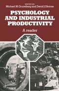 Cover: Psychology and Industrial Productivity - Palgrave Macmillan