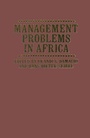 Cover: Management Problems in Africa - Palgrave Macmillan