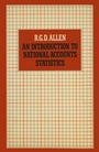 Cover: An Introduction to National Accounts Statistics - Palgrave Macmillan