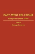 Cover: East-West Relations - Palgrave Macmillan