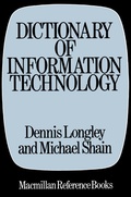 Cover: Dictionary of Information Technology - Macmillan