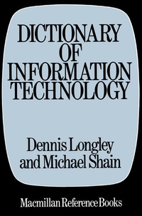 Enlarge image Cover: Dictionary of Information Technology - Macmillan