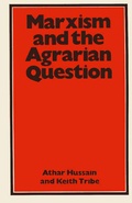 Cover: Marxism and the Agrarian Question - Palgrave Macmillan