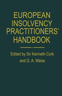 Abbildung von: European Insolvency Practitioners' Handbook - Palgrave Macmillan