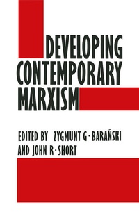 Enlarge image Cover: Developing Contemporary Marxism - Palgrave Macmillan