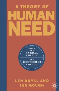 Enlarge image Cover: A Theory of Human Needs - Palgrave Macmillan