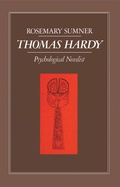 Cover: Thomas Hardy: Psychological Novelist - Palgrave Macmillan