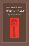 Cover: Thomas Hardy: Psychological Novelist - Palgrave Macmillan