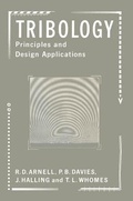 Cover: Tribology - Palgrave Macmillan