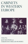 Cover: Cabinets in Western Europe - Palgrave Macmillan
