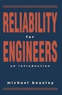 Cover: Reliability for Engineers - Palgrave Macmillan