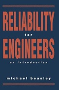 Cover: Reliability for Engineers - Palgrave Macmillan