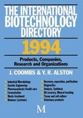Cover: The International Biotechnology Directory 1994 - Palgrave Macmillan
